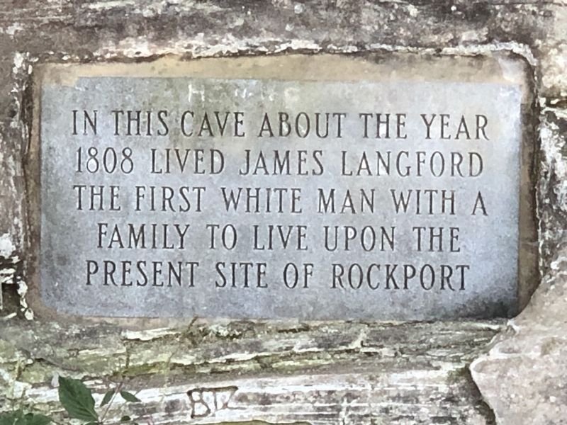 Lankford Cave Secondary Marker image. Click for full size.