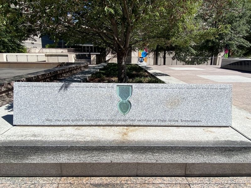 Purple Heart Medal Marker image. Click for full size.