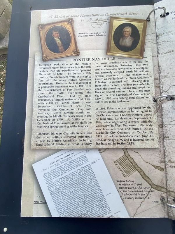 Frontier Nashville Marker image. Click for full size.