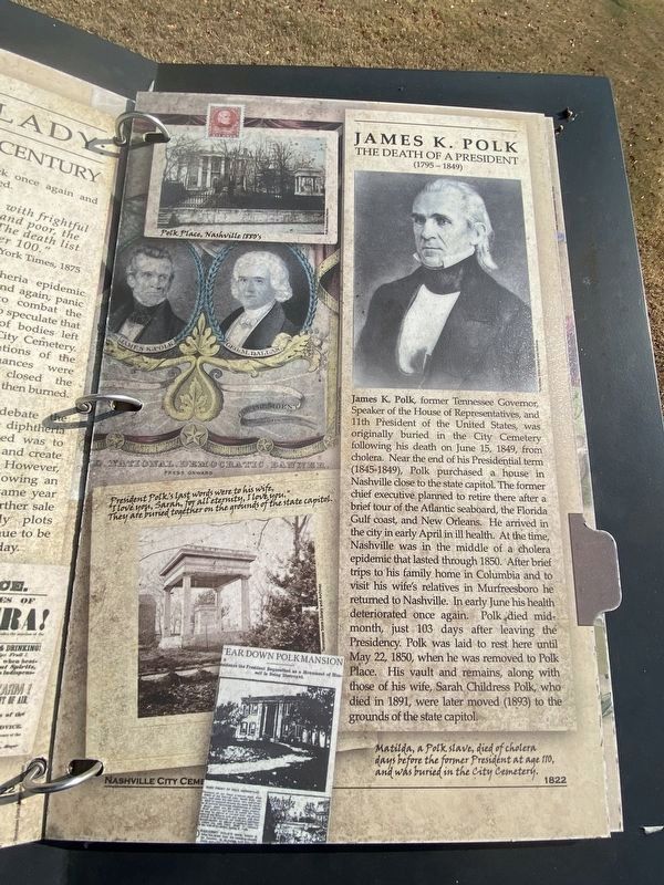 James K. Polk image. Click for full size.