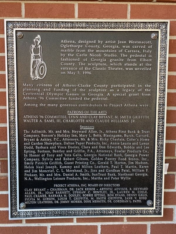 Athena Marker image. Click for full size.