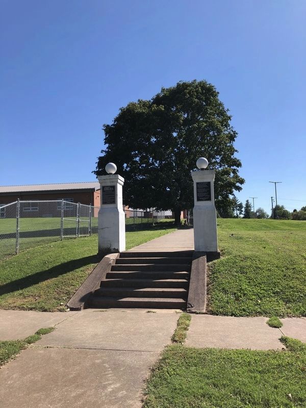 Rockport High School Marker. Click for full size. Rockport High School Marker image. Click for full size.