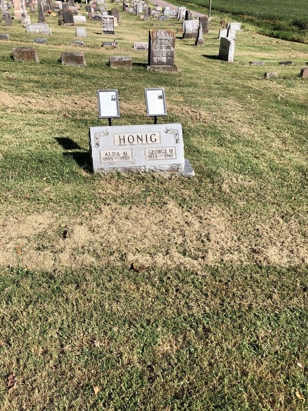 George H. Honig Marker. Click for full size. George H. Honig Marker image. Click for full size.