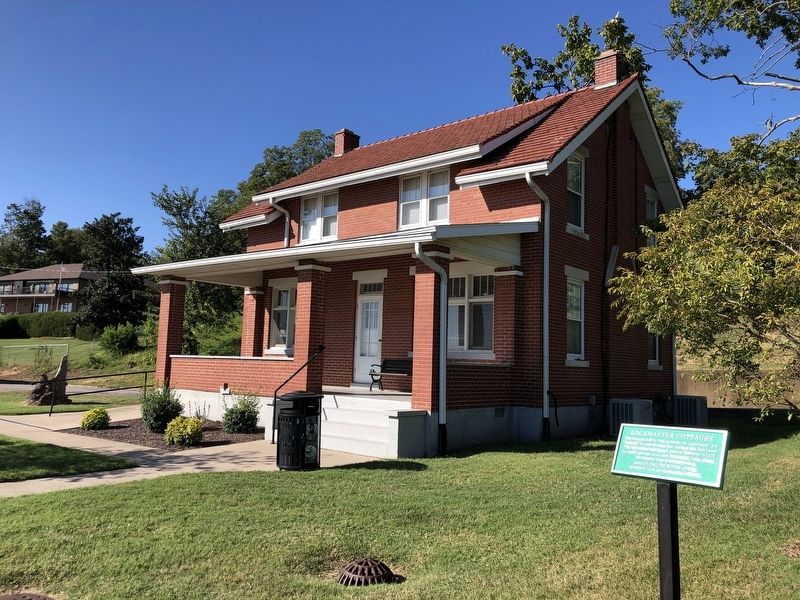 Lockmaster Cottages Marker. Click for full size. Lockmaster Cottages Marker image. Click for full size.