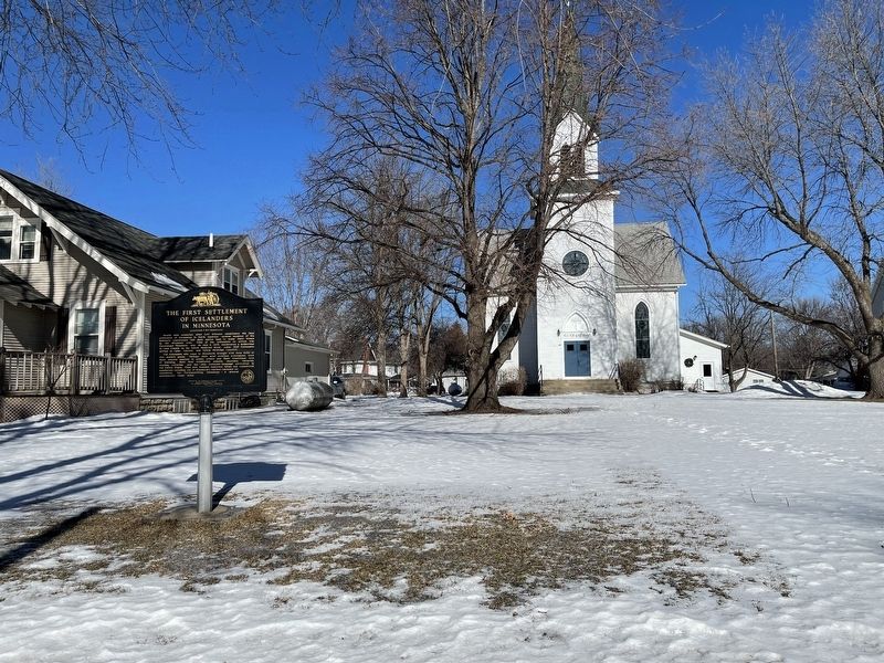 The First Settlement of Icelanders in Minnesota Marker. Click for full size. The First Settlement of Icelanders in Minnesota Marker image. Click for full size.