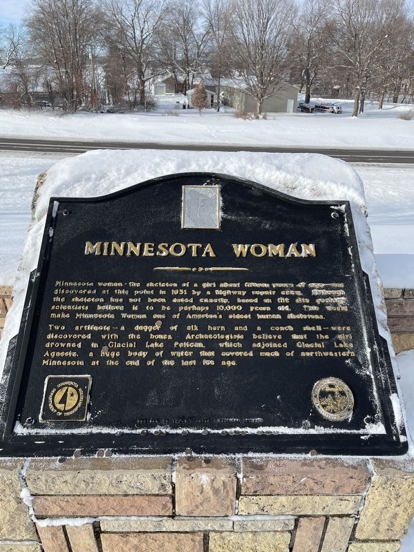 Minnesota Woman Marker image. Click for full size.