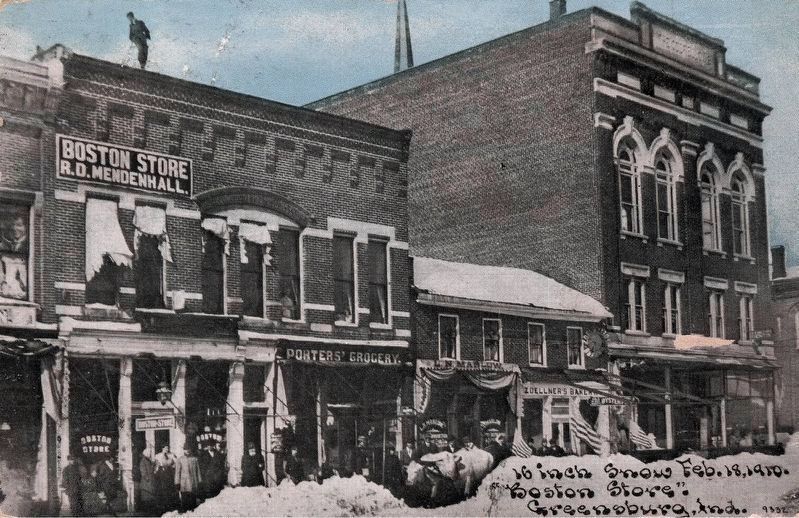 Zoellner Building, 1910 image. Click for full size.