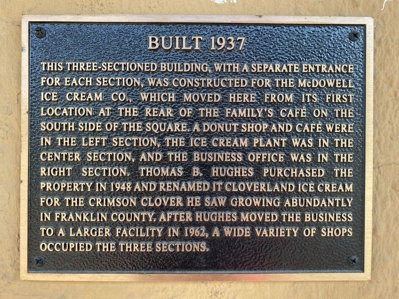 Built 1937 Marker image. Click for full size.