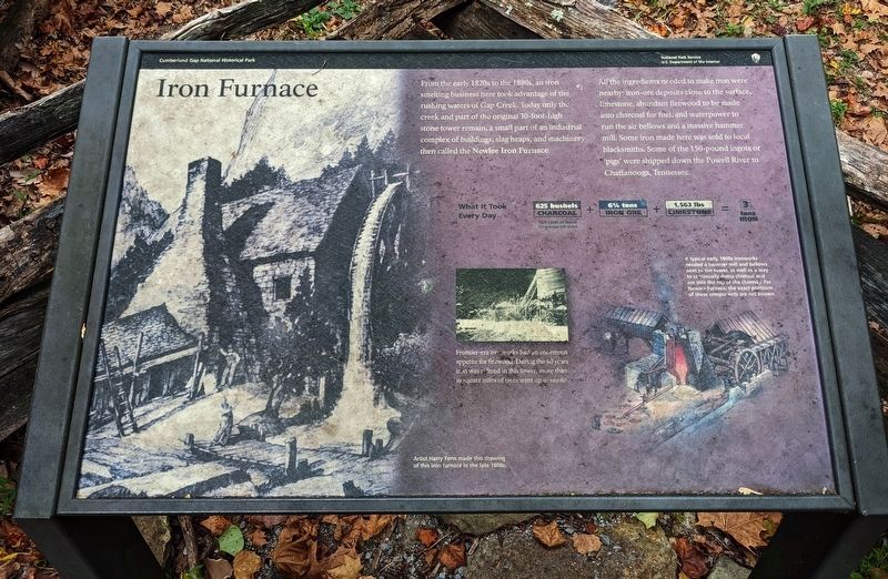 Iron Furnace Marker image. Click for full size.