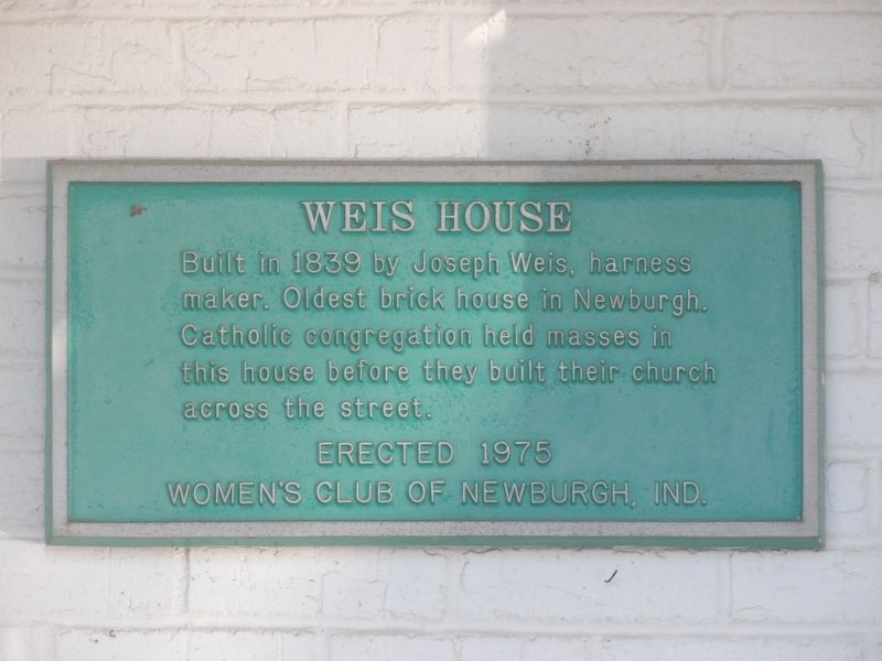 Weis House Marker image. Click for full size.