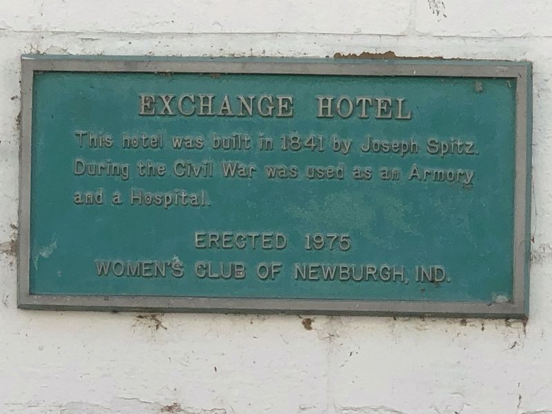 Exchange Hotel Marker image. Click for full size.
