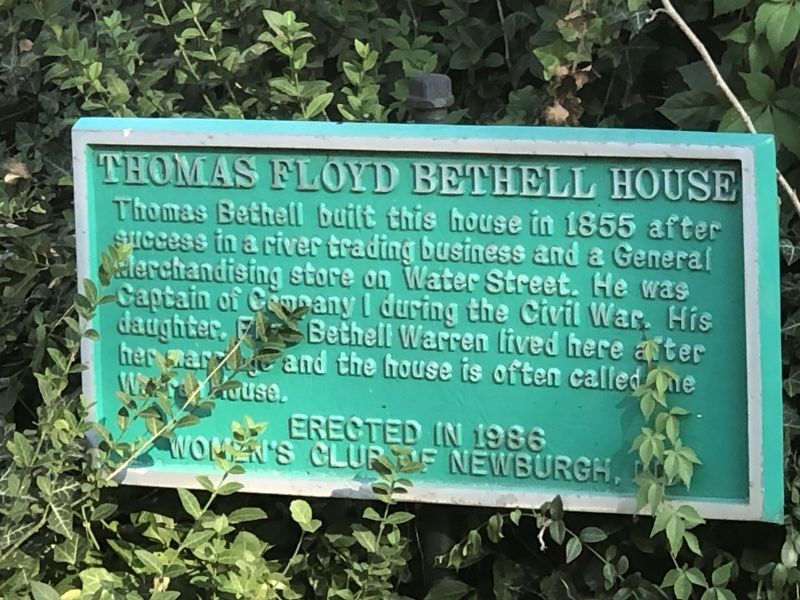 Thomas Floyd Bethell House Marker. Click for full size. Thomas Floyd Bethell House Marker image. Click for full size.