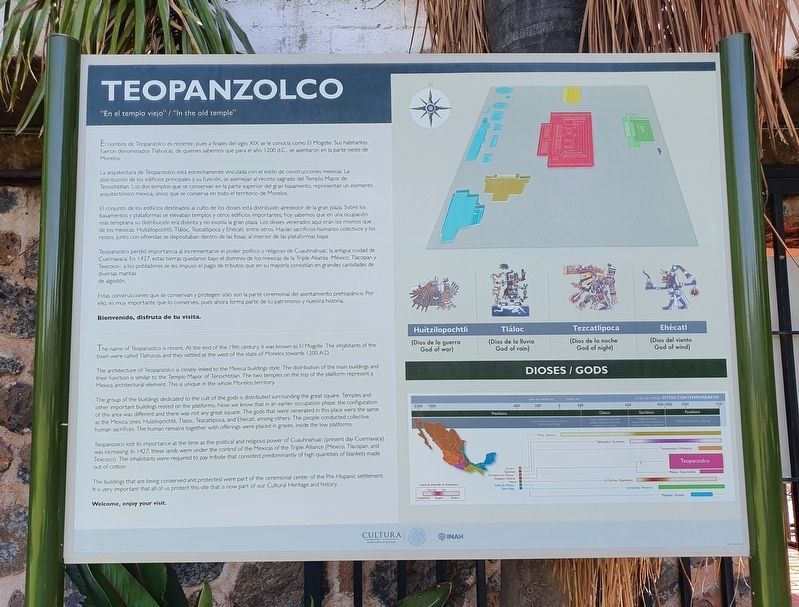 Teopanzolco Marker image. Click for full size.