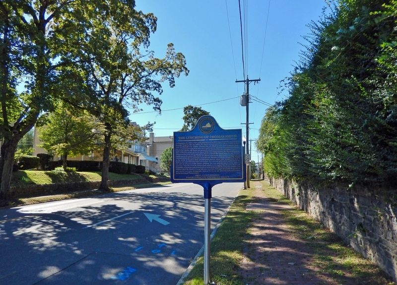 The Lynching of Thomas Smith Marker image. Click for full size.