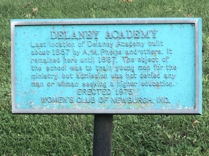 Delaney Academy Marker image. Click for full size.