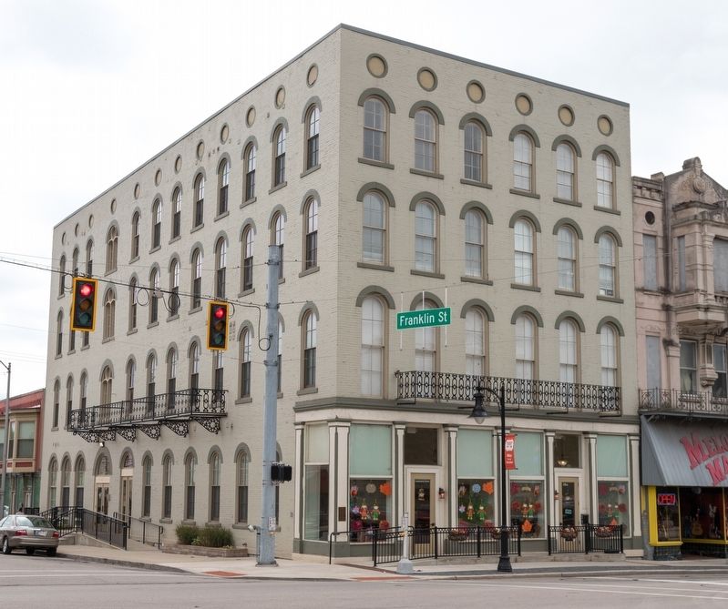 Seitz Building in Greensburg Indiana image. Click for full size.
