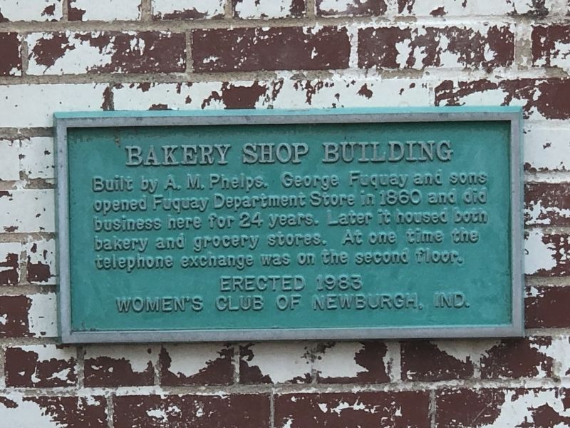 Bakery Shop Building Marker image. Click for full size.