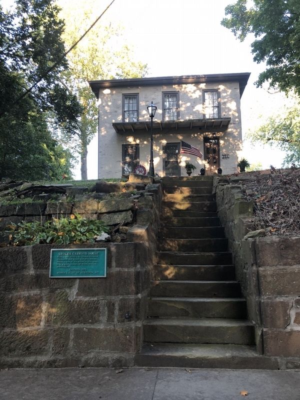 Stokes Garwood House Marker image. Click for full size.
