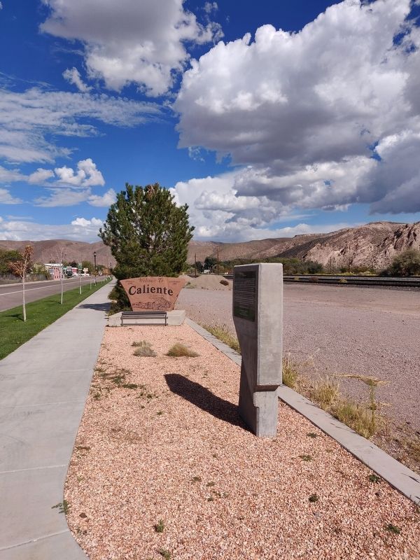 The 1910 Flood Marker image. Click for full size.