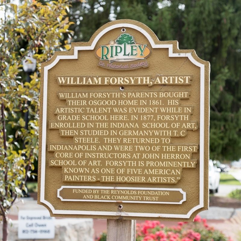 William Forsyth, Artist Marker image. Click for full size.