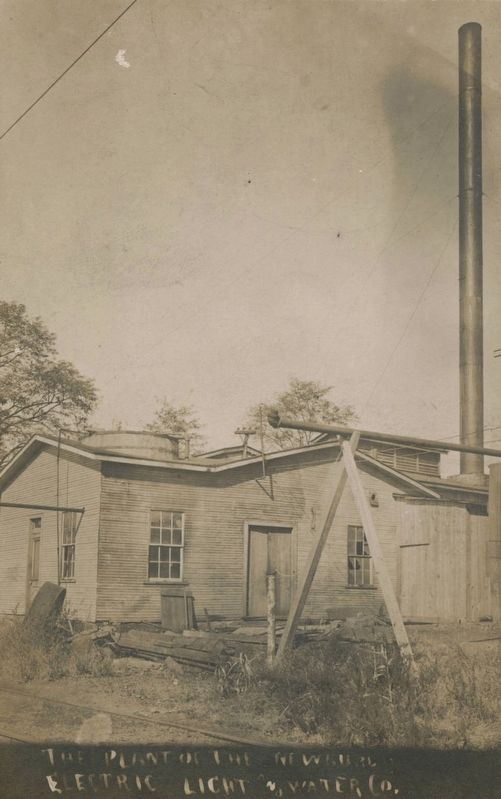 Newburgh Electric Light and Water Co. plant. Click for full size. Newburgh Electric Light and Water Co. plant image. Click for full size.