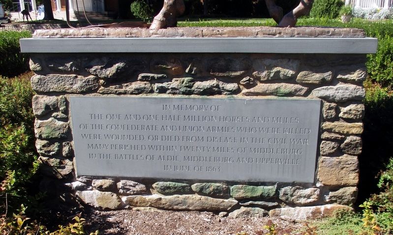 Bridled Veterans Memorial image. Click for full size.