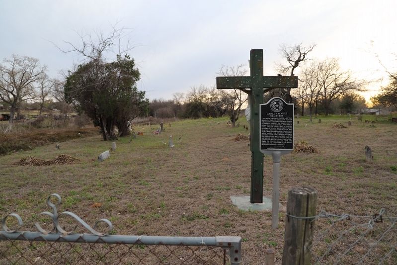 Garza-Valadez Cemetery Marker image. Click for full size.