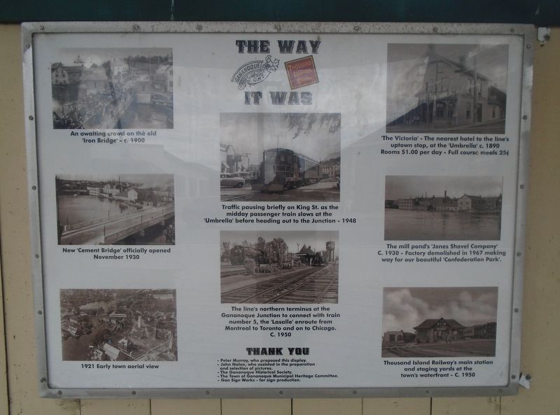 The Way It Was Marker image. Click for full size.