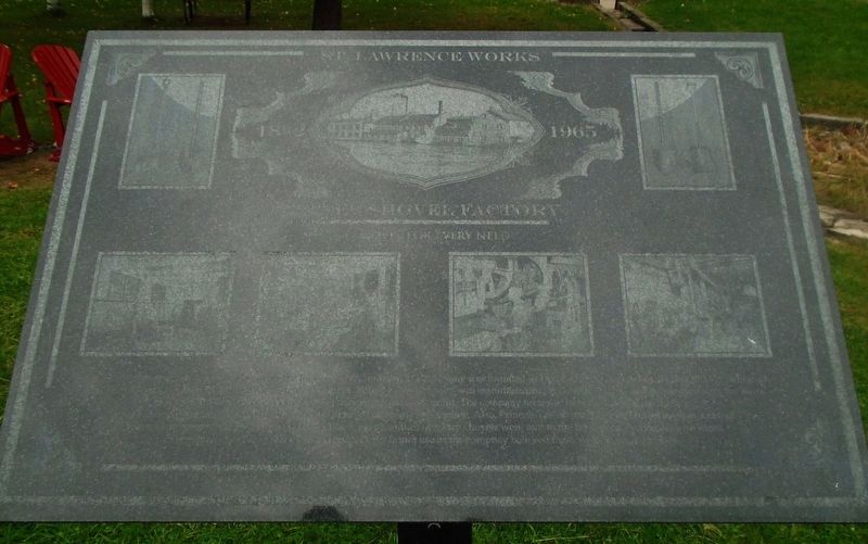 Jones Shovel Factory Marker image. Click for full size.