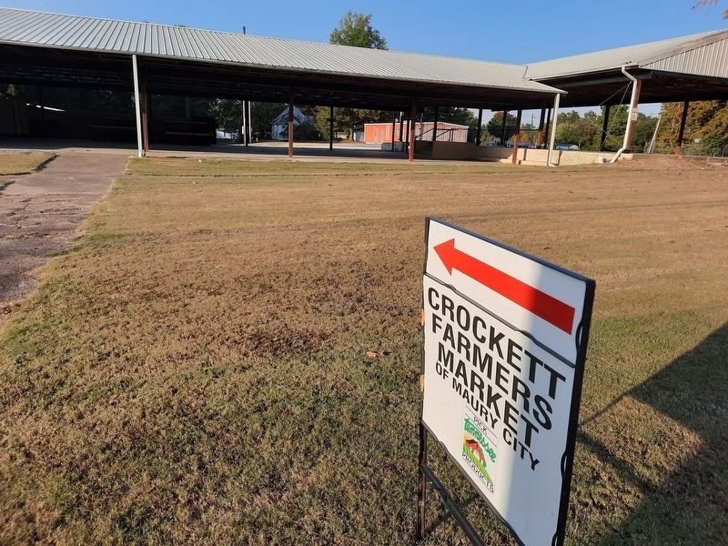 Farmers Market on site of former High School image. Click for full size.