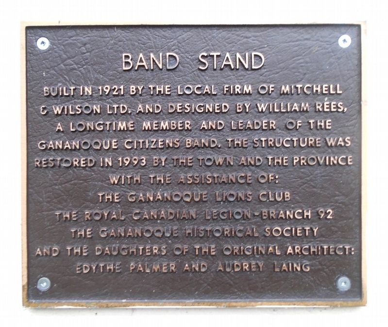 Band Stand Marker image. Click for full size.