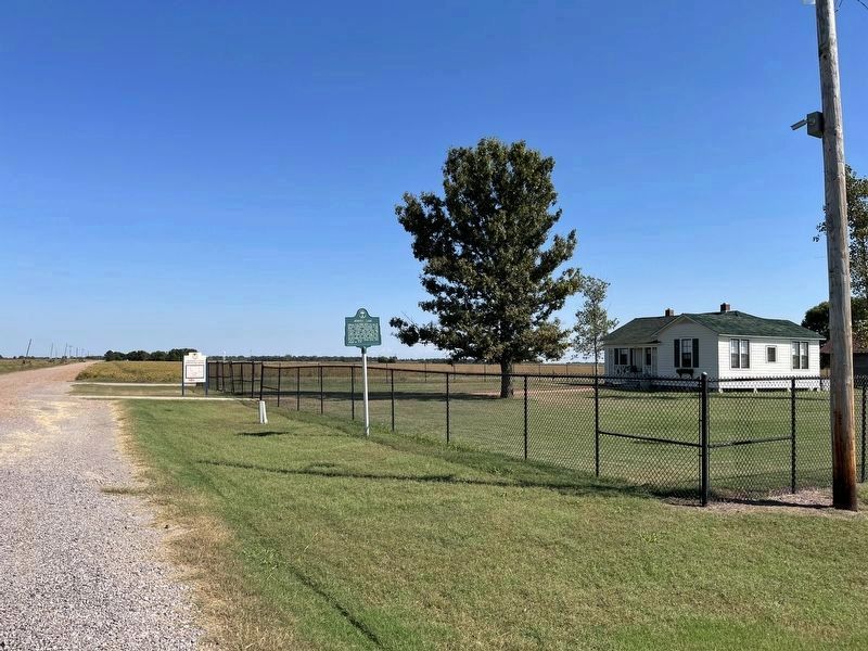Johnny Cash Marker and Boyhood Home image. Click for full size.