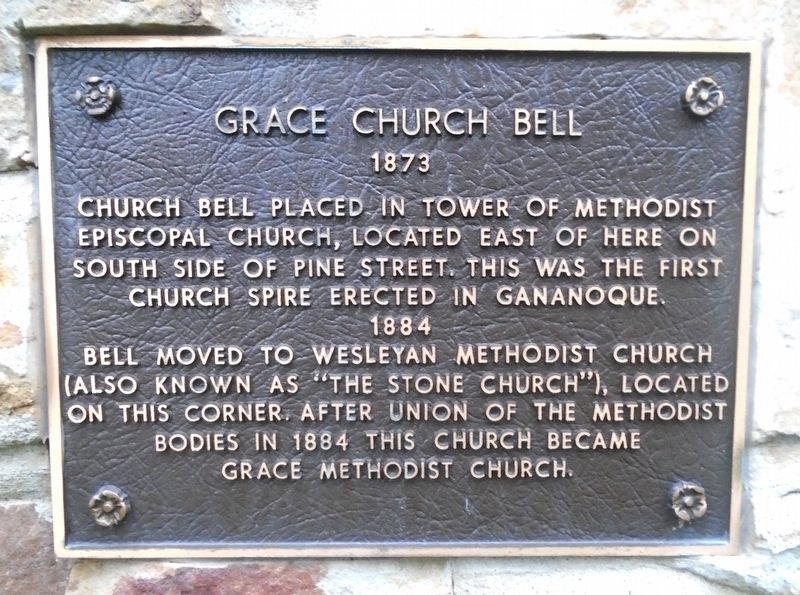 Grace Church Bell Marker image. Click for full size.