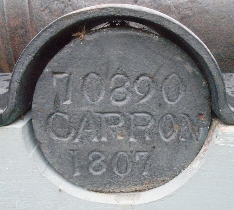War Memorial Cannon mark 1807 image. Click for full size.