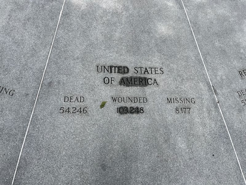New York Korean War Veterans Memorial image. Click for full size.