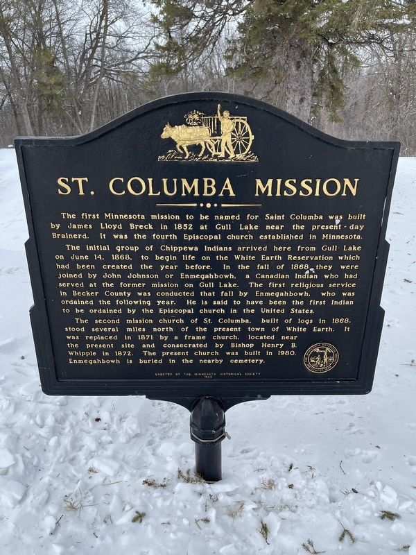 St. Columba Mission Marker image. Click for full size.