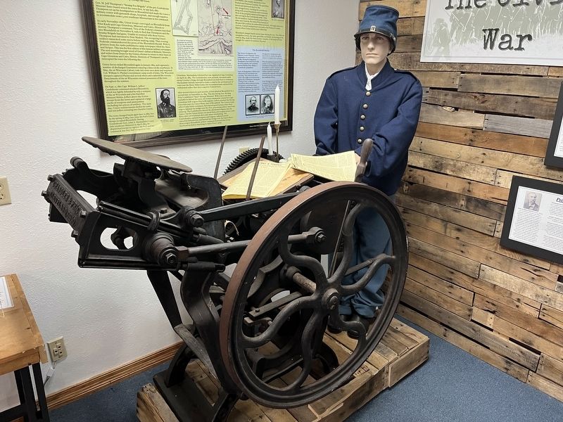 Printing Press. Click for full size. Printing Press image. Click for full size.