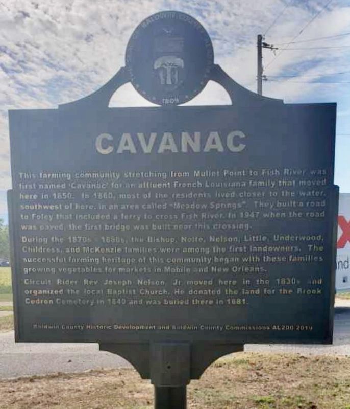 Cavanac Marker image. Click for full size.