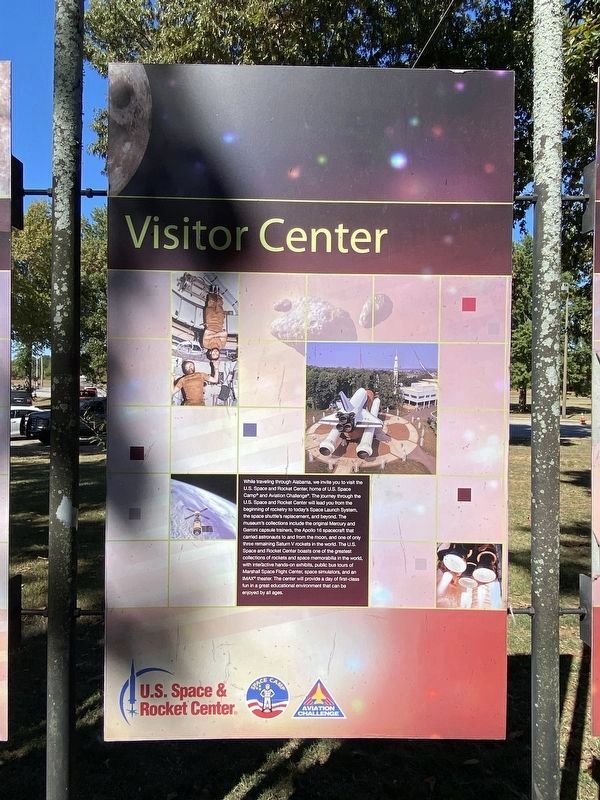 Visitors Center Marker image. Click for full size.