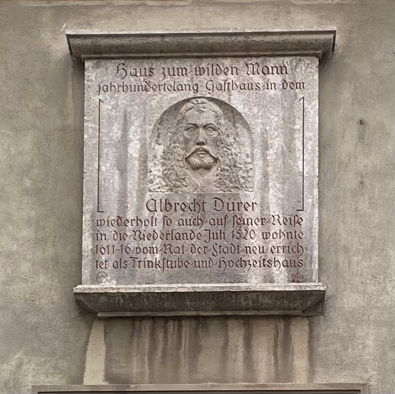 Haus zum Wilden Mann Marker image. Click for full size.