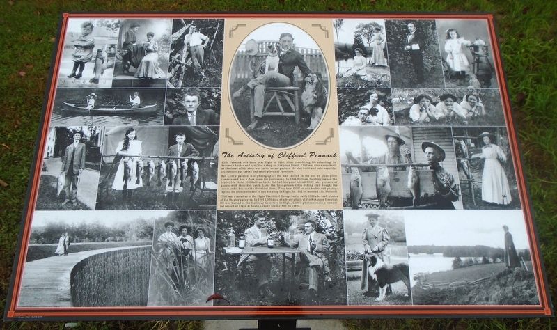 <i>The Artistry of Clifford Pennock</i> Marker image. Click for full size.