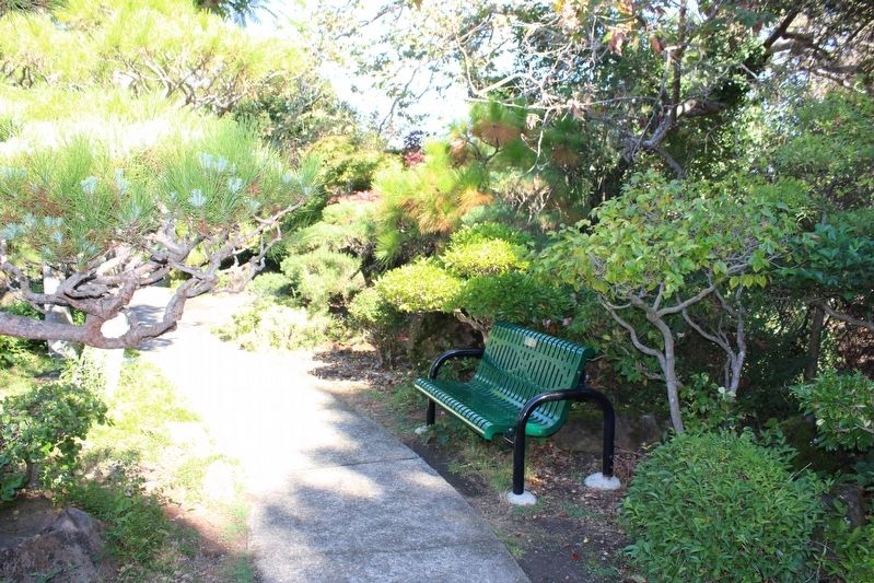 Hisako Uyama Partridge Bench & Marker image. Click for full size.