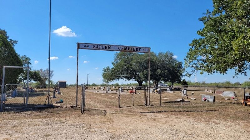 The entrance to the Saturn Cemetery image. Click for full size.