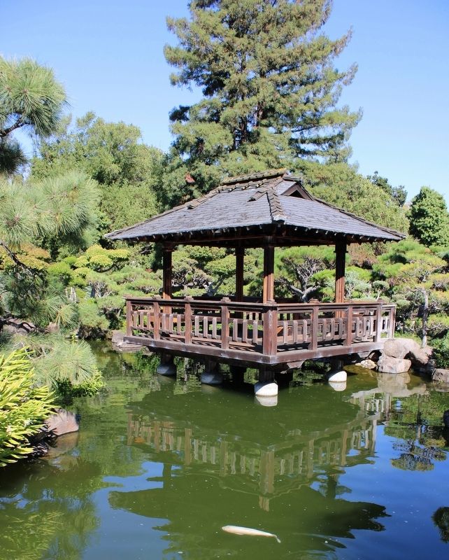 Viewing Deck Over the Koi Pond image. Click for full size.