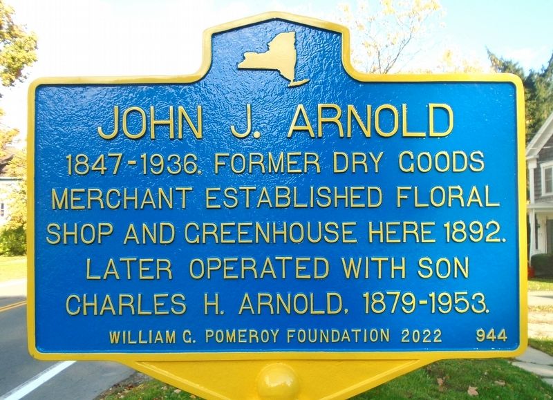 John J. Arnold Marker image. Click for full size.