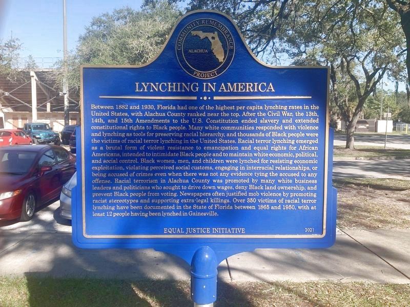 Lynching in America Marker image. Click for full size.