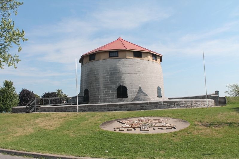 Murney Martello Tower Marker image. Click for full size.