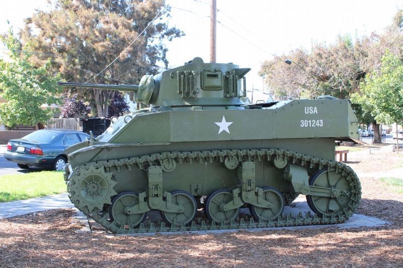 M5 Stuart Light Tank Made By Cadillac image. Click for full size.