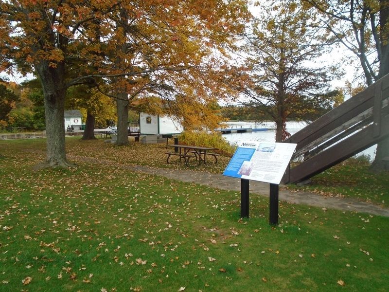 Blockhaus de Narrows Blockhouse Marker image. Click for full size.