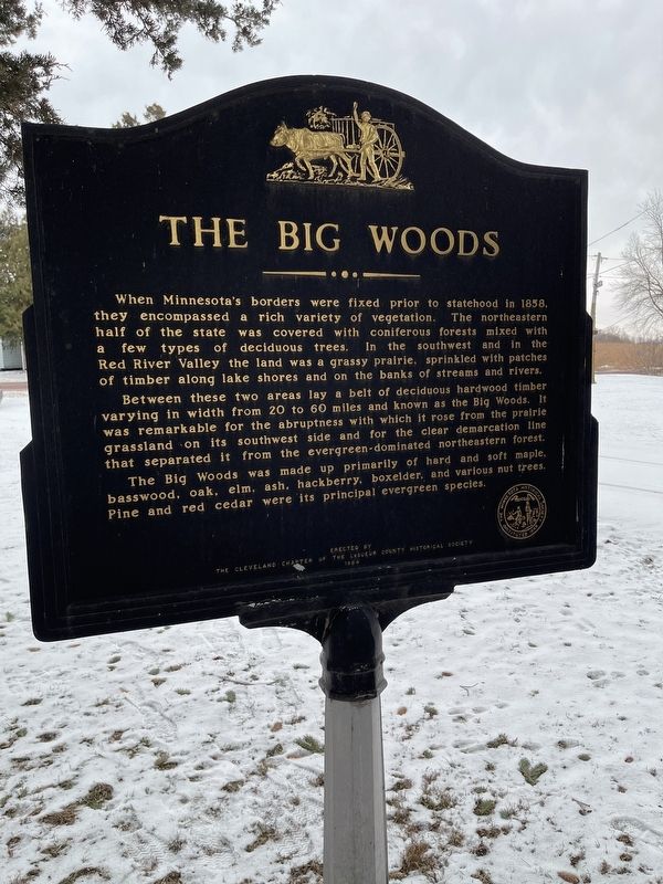 The Geldner Mill / The Big Woods Marker. Click for full size. The Geldner Mill / The Big Woods Marker image. Click for full size.